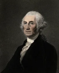 George Washington - gravure - 19e eeuw