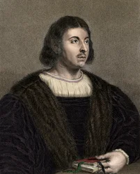 Giovanni Boccaccio 1313-1375 (gravure)