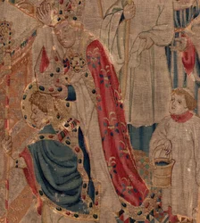 Geschiedenis van Sint Piat en Sint Eleuthère, Scène 10: Sint Eleuthère wordt gewijd als bisschop (D
