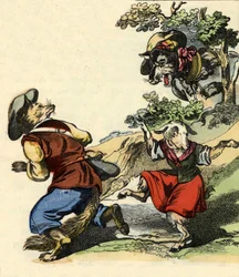 Illustratie van het sprookje 