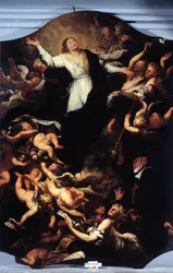 Onbevlekte Ontvangenis met Sint Filippus Neri
