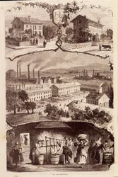 Arbeiderssteden in Frankrijk in de 19e eeuw