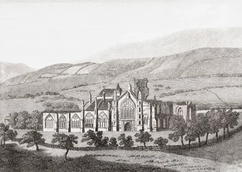 Melrose Abbey, St Mary