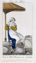 Verkoper van bonen en gedroogde linzen - in 