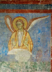 Muurschilderingen in de kerk van het benedictijnenklooster van Lambach, Opper-Oostenrijk (fresco)