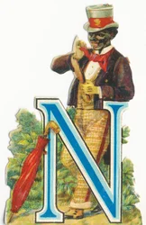 N: zwarte man