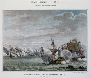 Zeegevecht, 10 prairial An II (1794) - in 