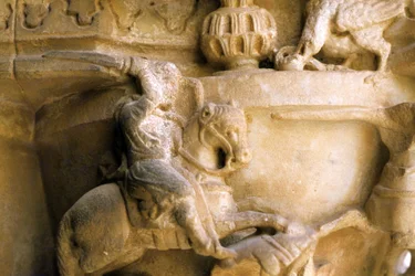 Normandische kunst in Monreale (Sicilië): kapitelen van het klooster van de Benedictijnen