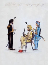 Nounihal Singh Kleinzoon van Ranjeet Singh