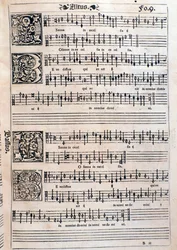 Pagina uit Liber octo missarum (1541)