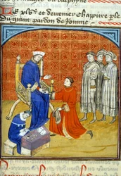 Filips VI, 512, 356r: Verzoek om toestemming aan de Gemeentelijke Bibliotheek van Toulouse (tel: 05 62 27 66 66)