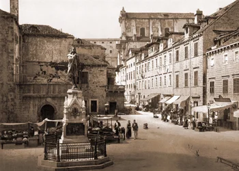 Plein Gundulic in Ragusa