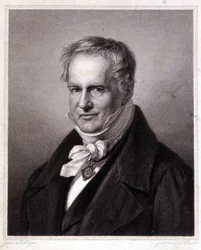 Portret van Alexander Von Humboldt