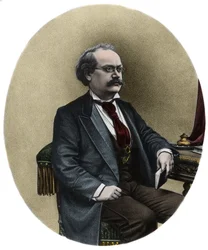 Portret van Alexandre Charles Lecocq (1832-1918), Franse componist
