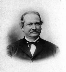 Portret van Antonio Pacinotti, Italiaanse natuurkundige (1841-1912)