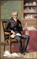 Portret van Baron Alexander Von Humboldt