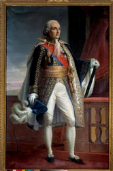 Portret van Bon Adrien Jannot de Moncey, Hertog van Conegliano (1754-1842), Maarschalk van het Keizerrijk in 1804, Gouverneur van de Invalides van 1833 tot 1842