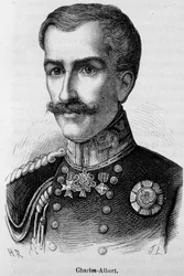 Portret van Charles - Albert