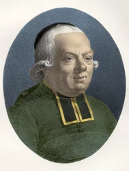 Portret van Charles, Abbe van de Epee, Franse pedagoog