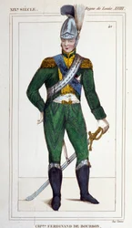 Portret van Charles Ferdinand de Bourbon (Hertog van Berry) 1778 -1820