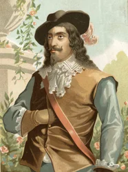 Portret van Charles I Stuart (1600-1649), koning van Engeland, Schotland, Ierland na 