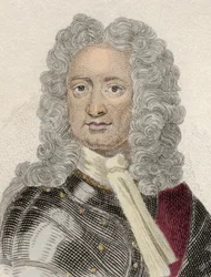 Portret van Charles Mordaunt (ca. 1658-1735), 3e Graaf van Peterborough en 1e Graaf van Monmouth, Engels diplomaat en militair