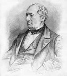 Portret van Edouard Charton (1807-1890), schrijver, politicus, advocaat en Saint-Simoniaan.