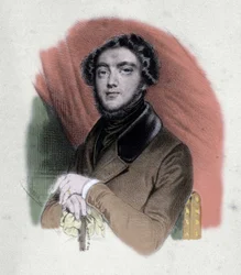 Portret van Eugene Sue (1804-1857) Franse schrijver