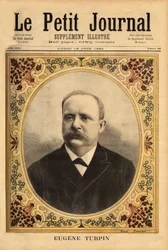 Portret van Eugene Turpin (1848-1927), chemicus gespecialiseerd in explosieven