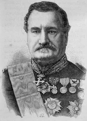 Portret van Forey, maarschalk van Frankrijk (1804 - 1872)