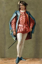 Portret van Frans II (1544 - 1560), Koning van Frankrijk