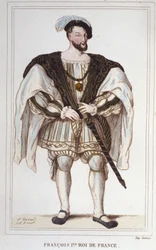 Portret van Frans I (1494 - 1547)