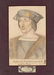 Portret van François I de La Rochefoucauld, graaf van La Rochefoucauld