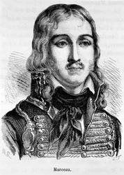 Portret van François Severin Desgraviers Marceau (1769-1796), Franse generaal.