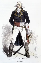Portret van François Christophe Kellerman (gravure)