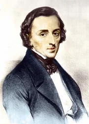 Portret van Frédéric Chopin (1810-1849), Poolse componist.