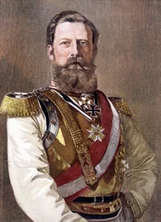 Portret van Frederik III (1831-1888), keizer van Duitsland en koning van Pruisen