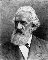Portret van Friedrich von Flotow (1812-1883) Duitse componist