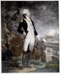 Portret van Generaal La Fayette (Lafayette)