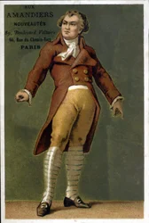 Portret van Georges Jacques Danton (1759 - 1794), Franse politicus