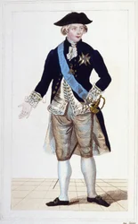 Portret van Gilbert Mottier, Markies de La Fayette (1757-1834).