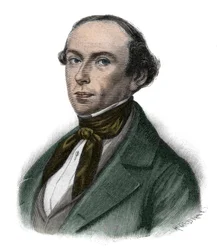 Portret van Gottfried Ludolf Camphausen (1803-1890) Pruisische politicus, premier van Pruisen