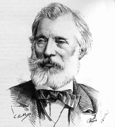 Portret van Gustave Bertinot (1822-1888) graveur van geschiedenis en lid van het Instituut.