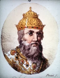 Portret van Ivan IV de Verschrikkelijke (1530 - 1584), Russische tsaar
