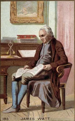Portret van James Watt (1736-1819), Britse ingenieur