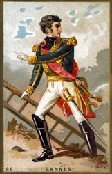 Portret van Jean Lannes, Hertog van Montebello (1769 - 1809) Maarschalk van Frankrijk