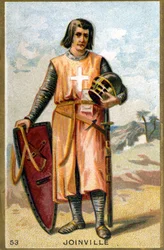 Portret van Jean de Joinville (1225 - 1317) Franse kroniekschrijver