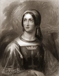 Portret van Jeanne d