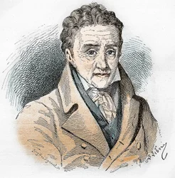 Portret van Johann Heinrich Pestalozzi (1746 - 1827), Zwitserse pedagoog en opvoeder