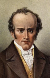 Portret van John Cockerill (1790 - 1840), Brits industrieel, in 1797 geëmigreerd naar het grondgebied van het huidige België.